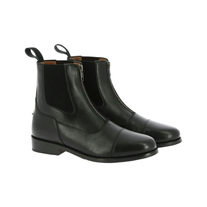 Equithème - Boots Dauville à zip noir