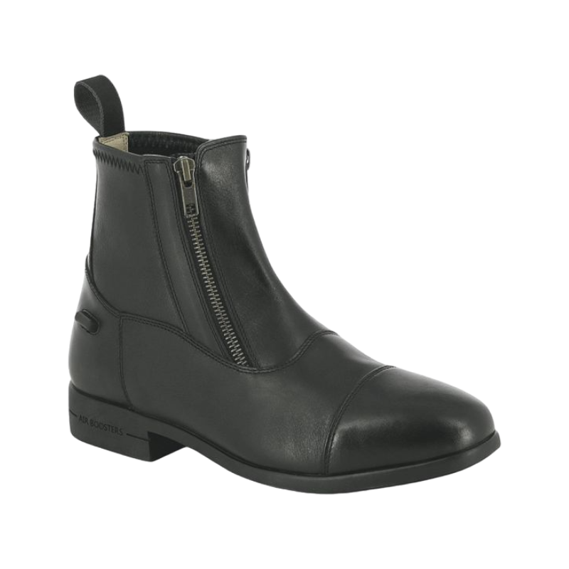 Equithème – Schwarze Stiefel mit doppeltem Reißverschluss