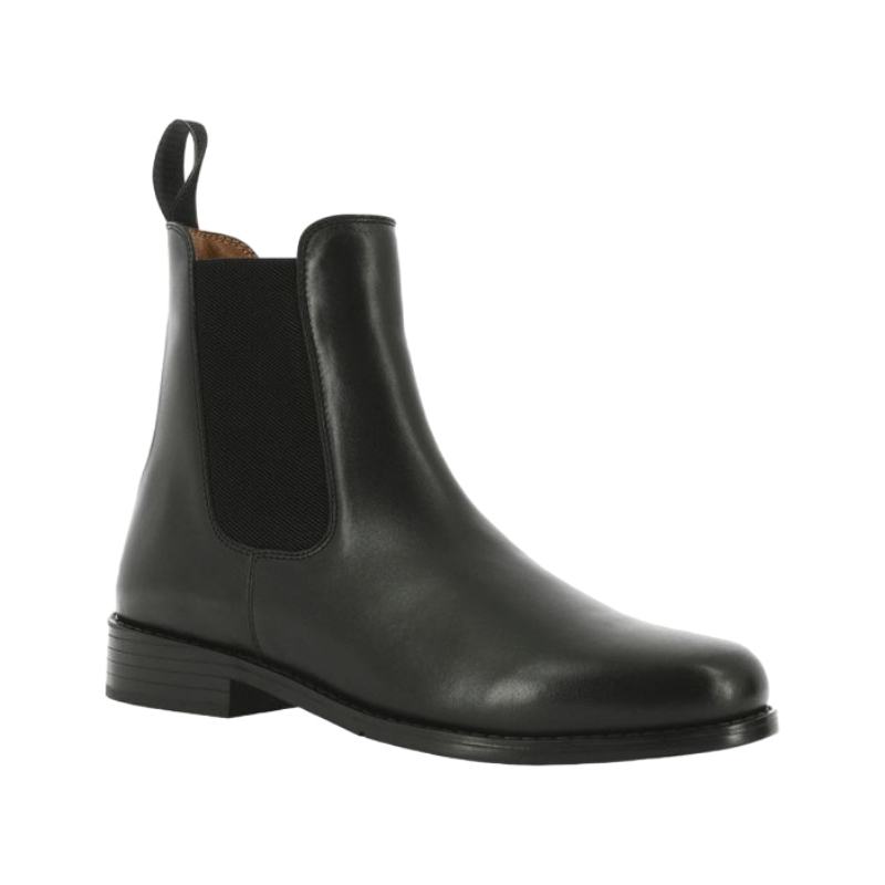 Equithème – Schwarze Dauville-Stiefel