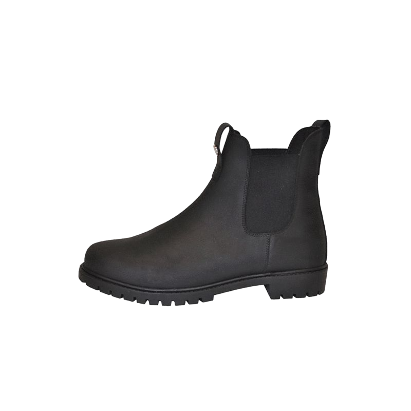 Flags &amp; Cup - Schwarze elastische Badia-Stiefel