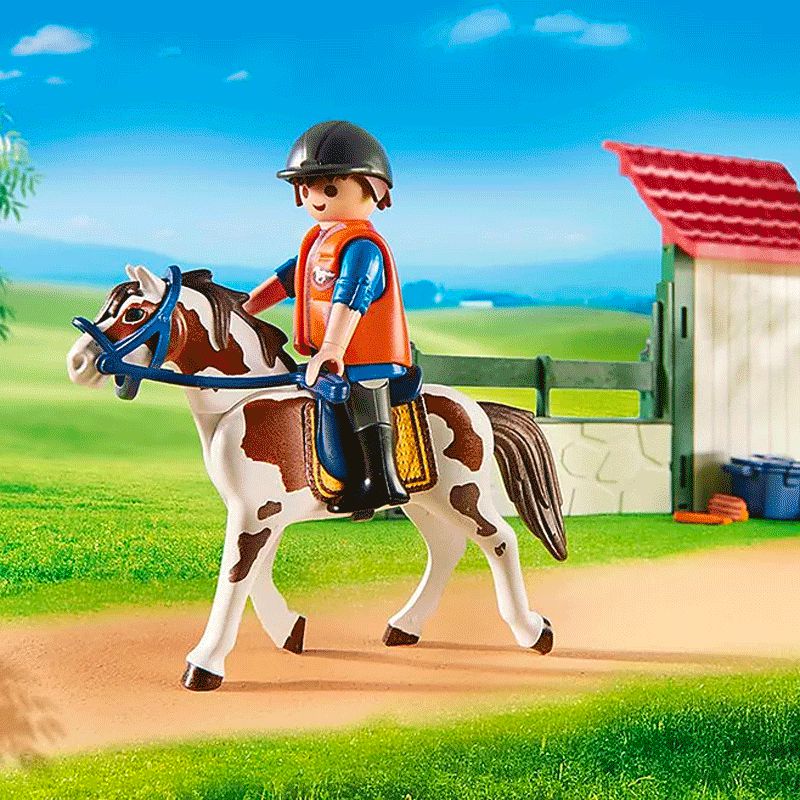 Playmobil - Box de lavage pour chevaux | - Ohlala