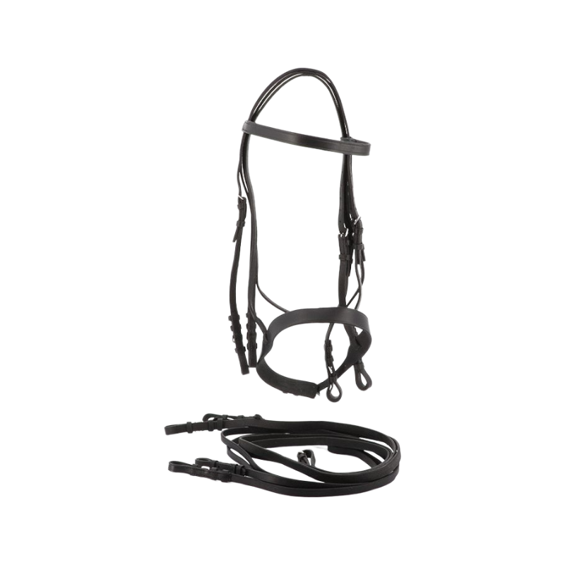 Riding World - Black Dressage Bridle