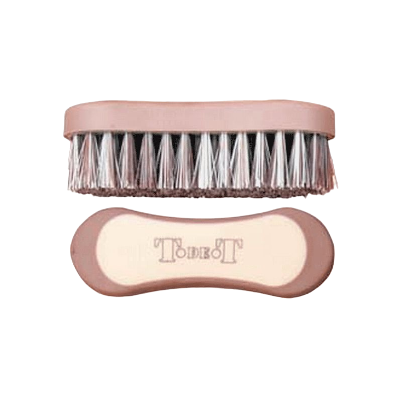 TdeT - Brosse de tête bicolore marron/beige | - Ohlala