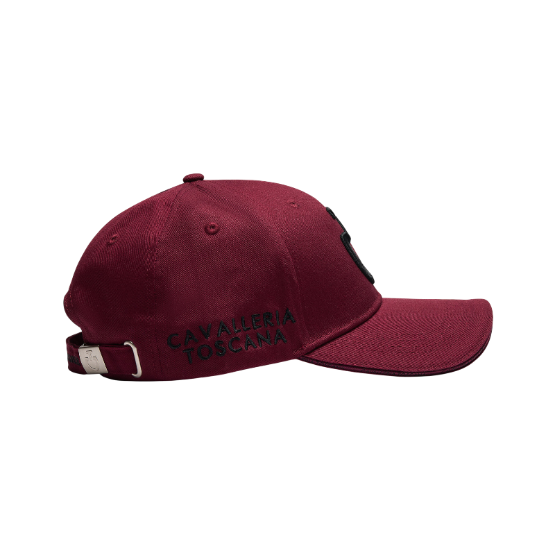 Cavalleria Toscana - Unisex CT Baseball cap bordeaux/ zwart 