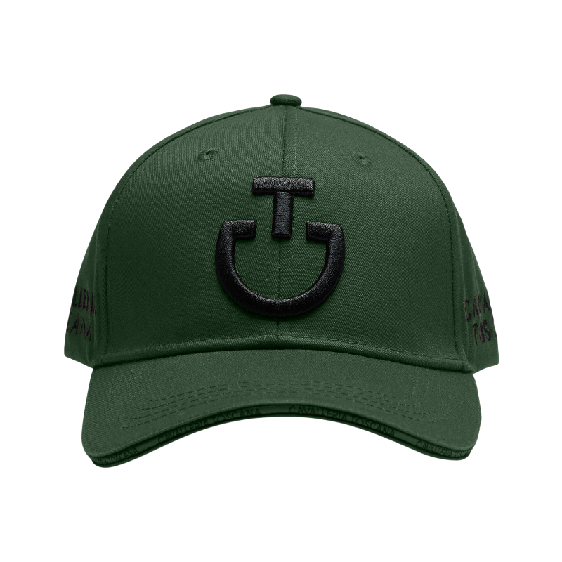 Cavalleria Toscana - Unisex CT Baseball pet jungle green/ zwart 