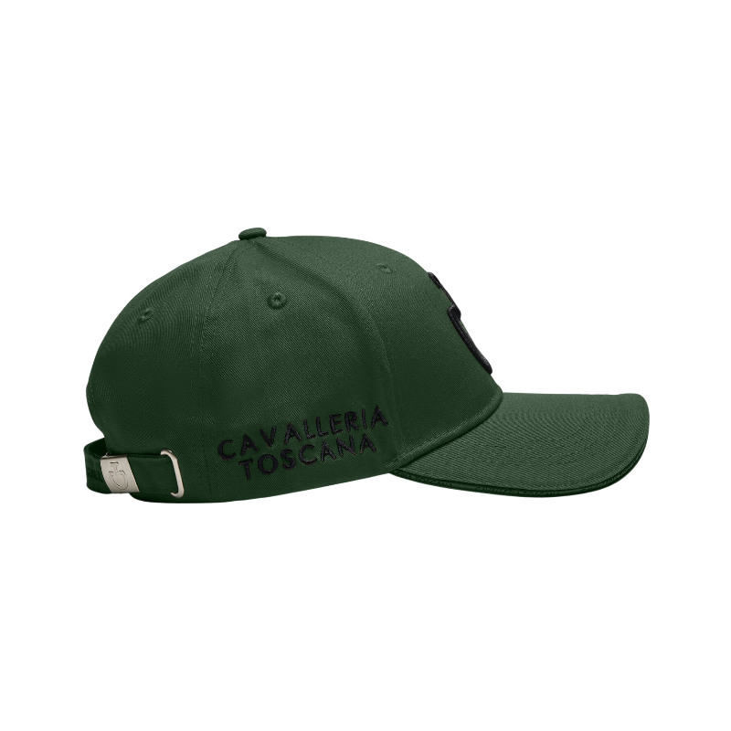 Cavalleria Toscana - Unisex CT Baseball pet jungle green/ zwart 