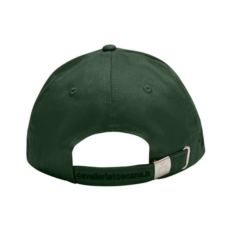 Cavalleria Toscana - Unisex CT Baseball pet jungle green/ zwart 