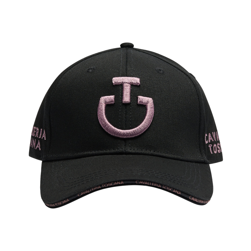 Cavalleria Toscana - Unisex CT Baseball pet zwart/ lila 