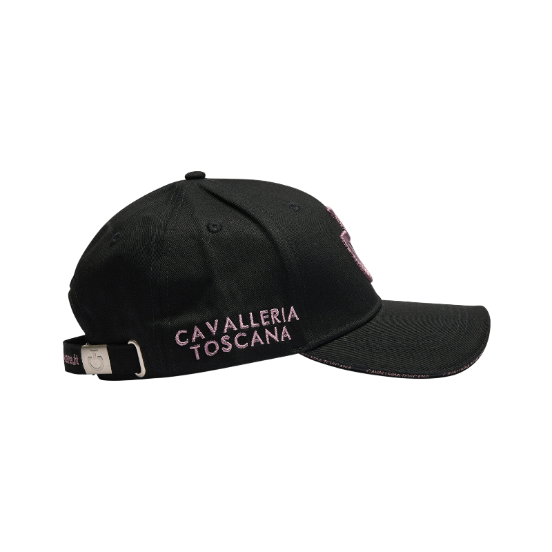 Cavalleria Toscana - Unisex CT Baseball pet zwart/ lila 