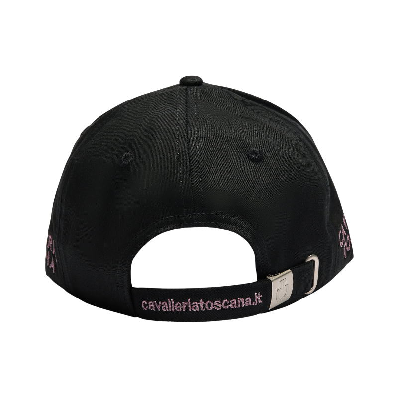 Cavalleria Toscana - Unisex CT Baseball pet zwart/ lila 