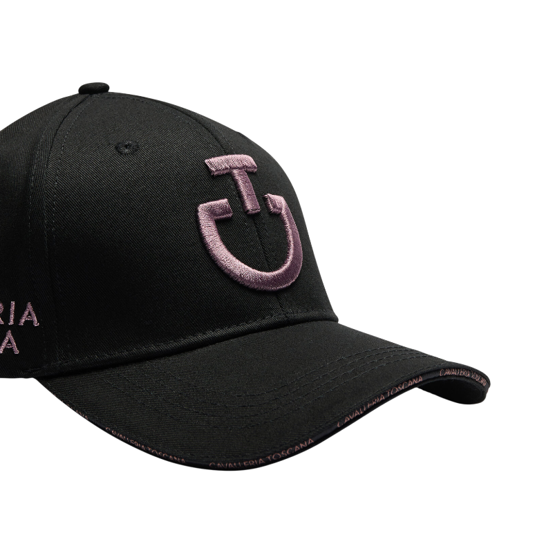 Cavalleria Toscana - Unisex CT Baseball pet zwart/ lila 