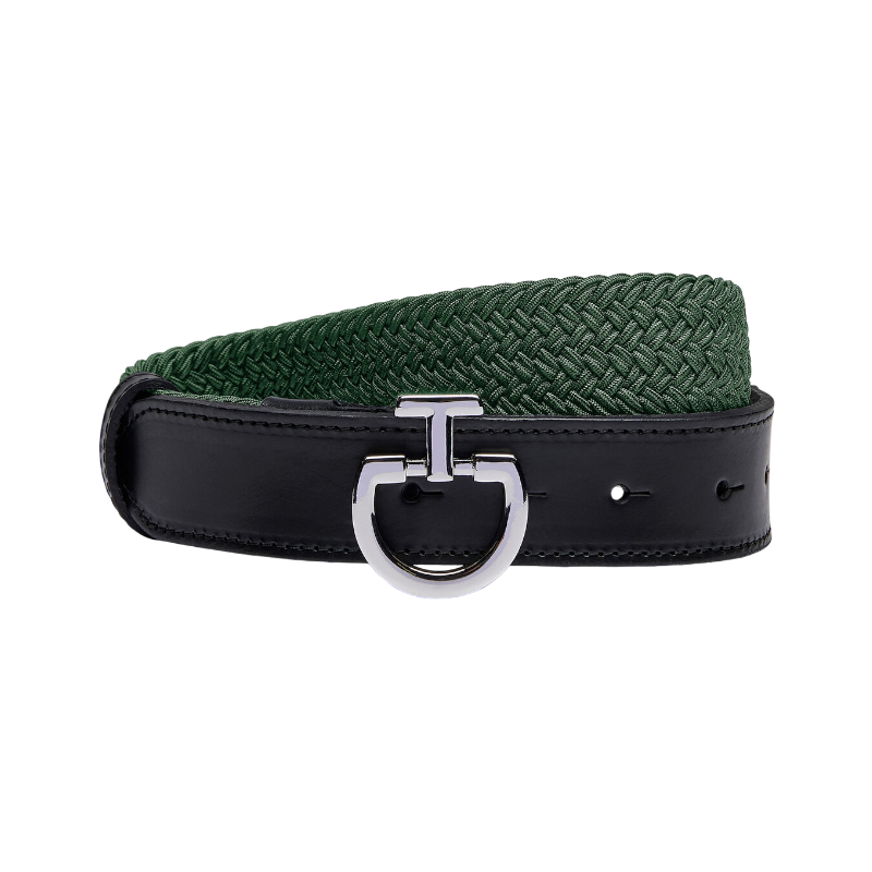 Cavalleria Toscana - Dames elastische riem jungle groen 