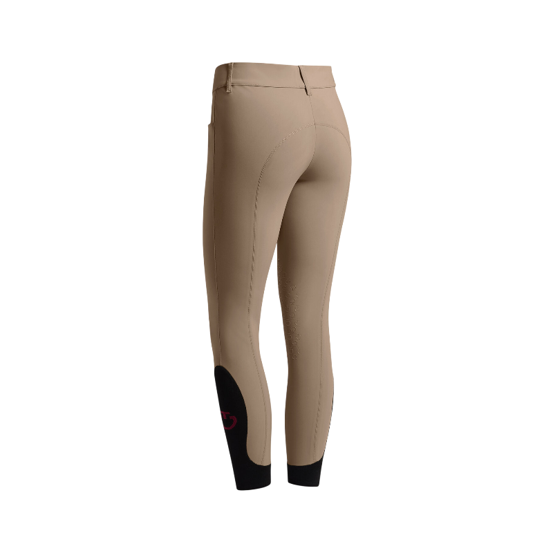 Cavalleria Toscana - Women's American high-waisted riding pants hazelnut 