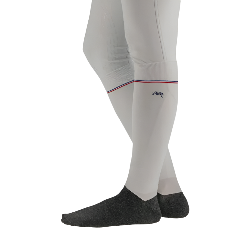 Pénélope - White luxury socks (x2)