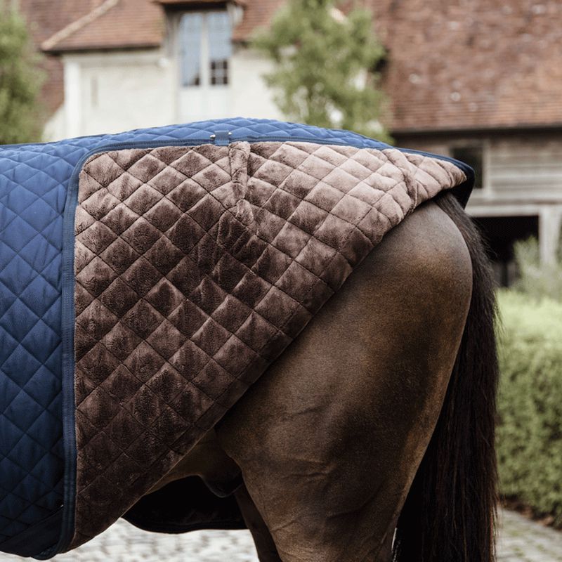 Kentucky Horsewear - Couverture d'écurie 200g marine | - Ohlala