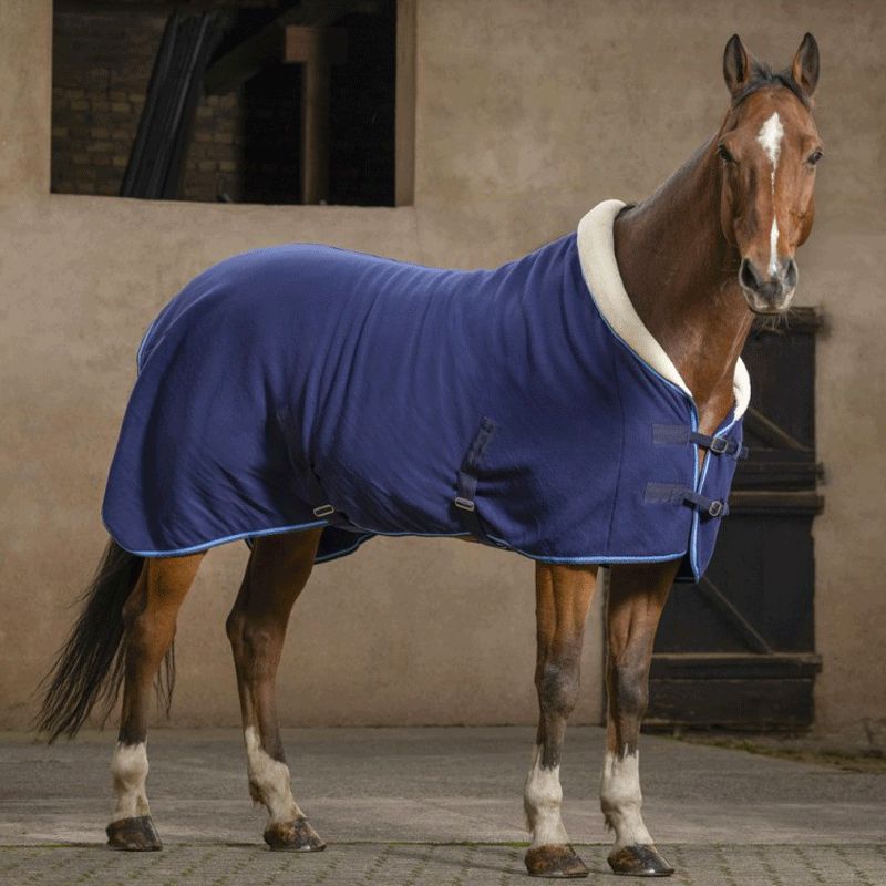 Riding World - Chemise polaire confort marine | - Ohlala