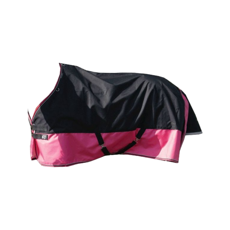 Equithème - Tyrex 1200D outdoor blanket black/raspberry 0g