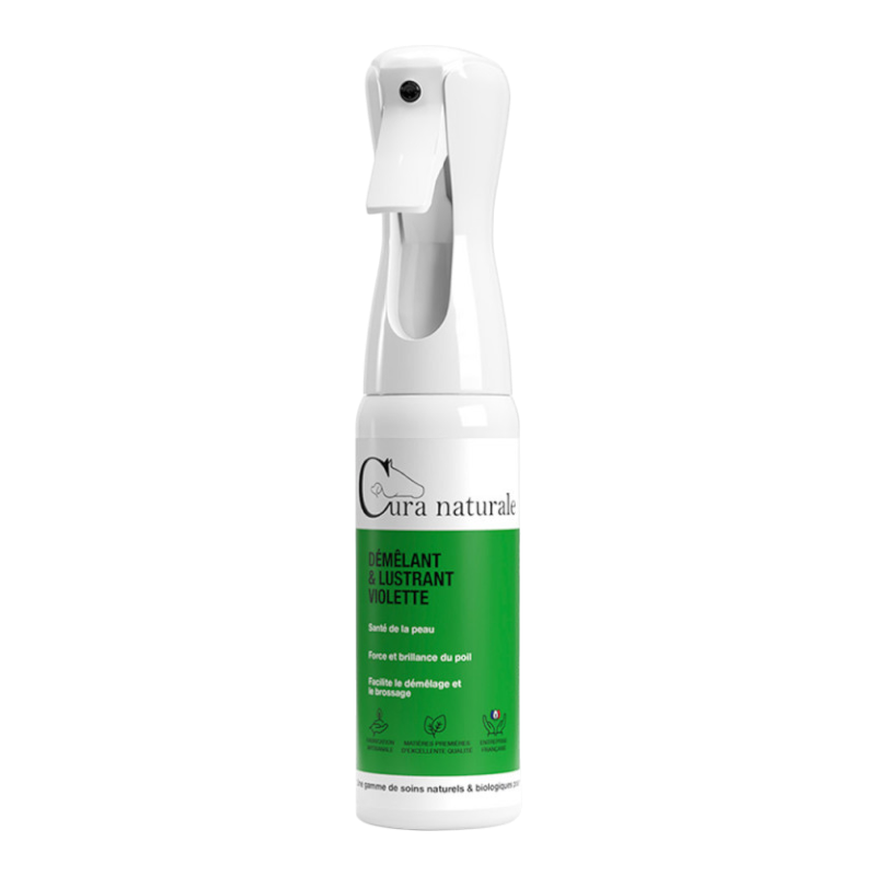 Cura Naturale - Entfernend und polierend für Pferde mit Veilchen 