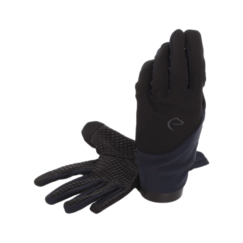 Equithème - Gants Knit digital noir/marine