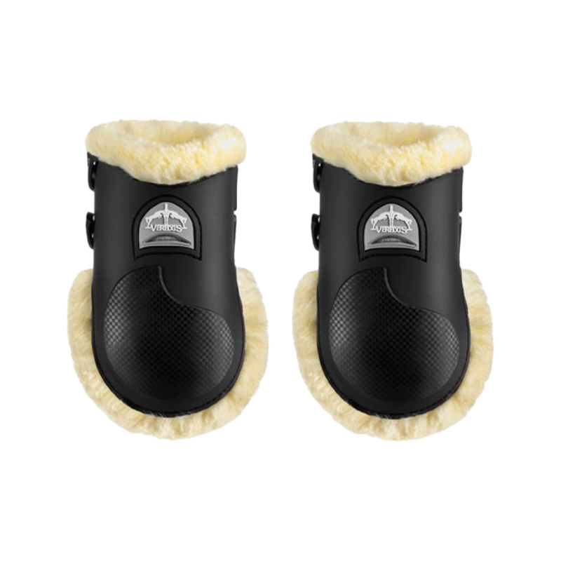 Veredus - Carbon Gel Vento Save The Sheep Fetlock Guards Black 