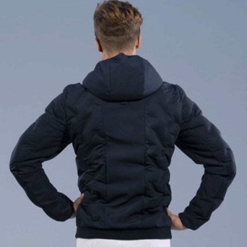 Pro Series - Veste matelassée manches longues homme Diagonal marine | - Ohlala