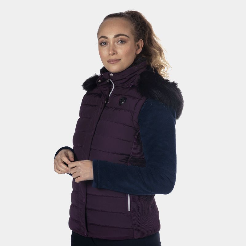 Flags & Cup - Gilet sans manche femme Kenora mure | - Ohlala