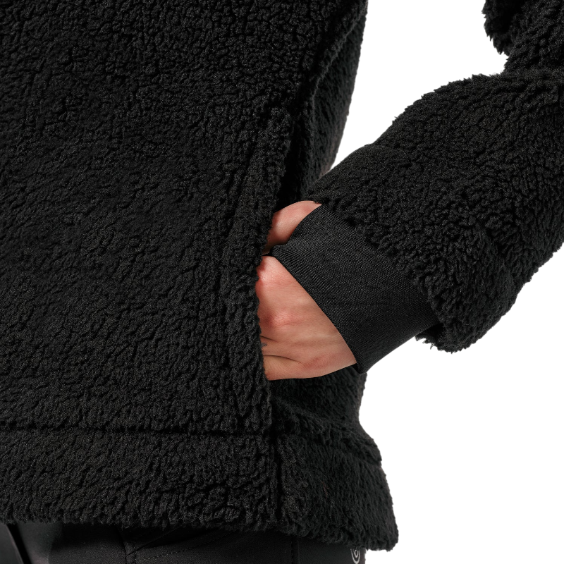 Equestrian Stockholm - Veste polaire zippée femme Teddy Fleece dark ocean | - Ohlala