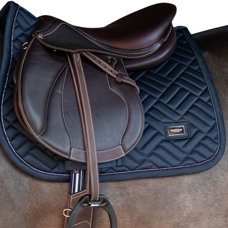 Equestrian Stockholm - Modern zadeldoek middernachtblauw 