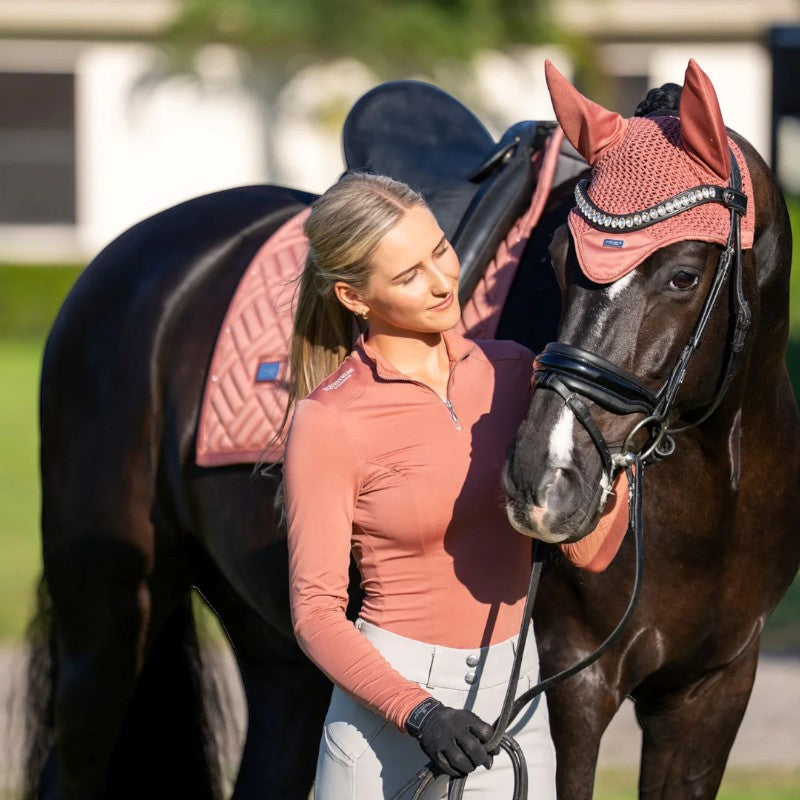 Equestrian Stockholm - Modern Koraal Dressuurmat 