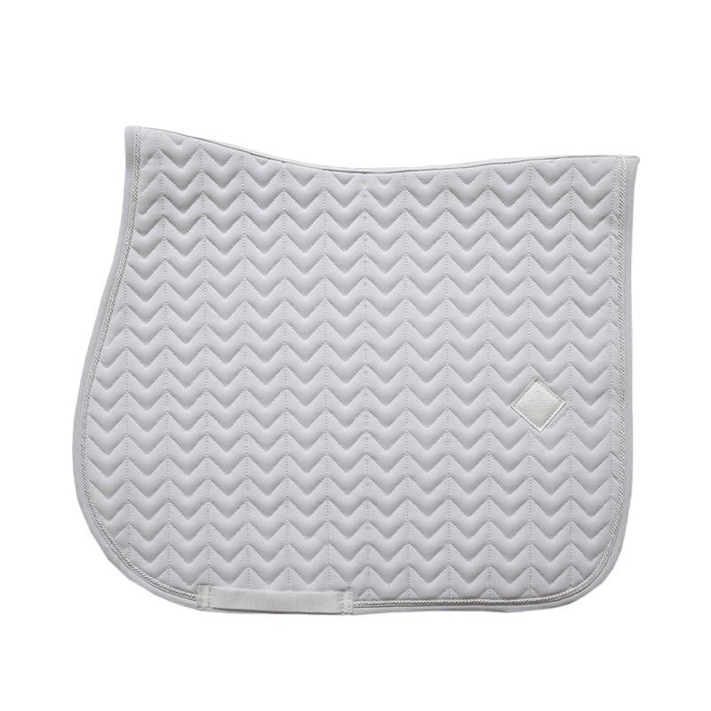 Kentucky Horsewear - Tapis de selle Fishbone Blanc | - Ohlala