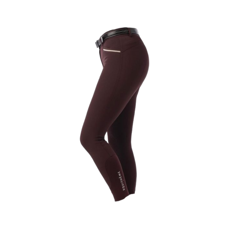 Equithème - Pantalon d'équitation femme Gizel prune