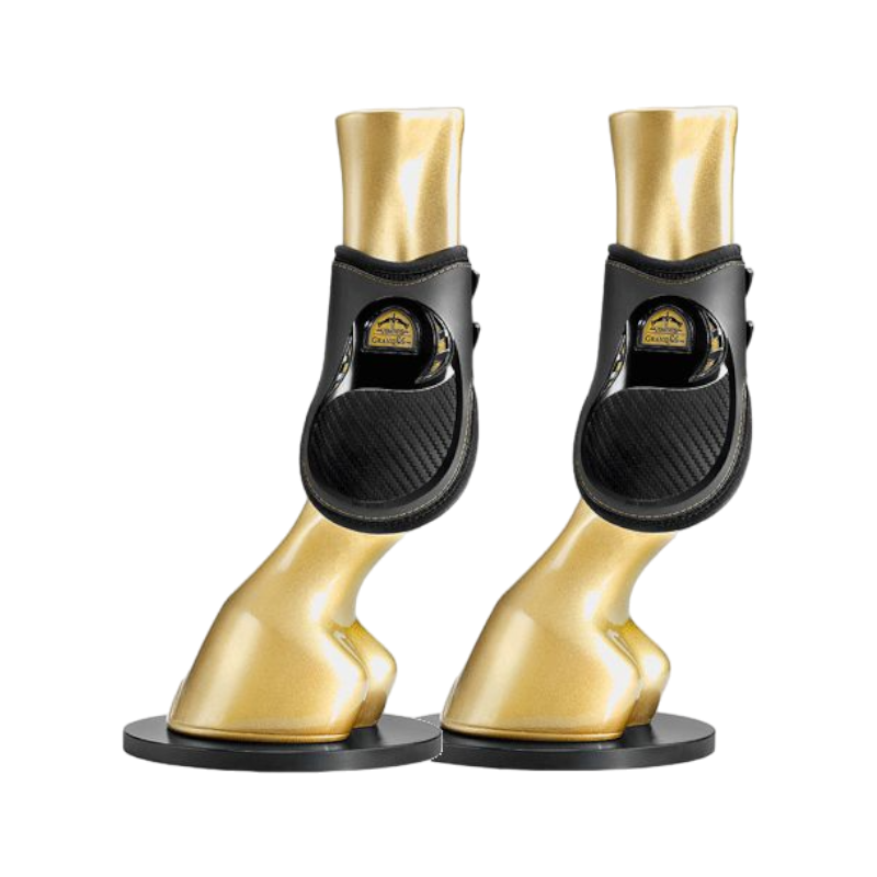 Veredus - Grand Slam Carbon Gel Fetlock Guards Black / Gold