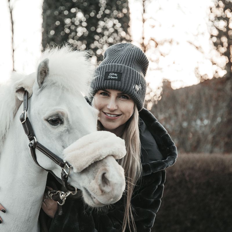 Kentucky - Bonnet pour cavalier Sammy gris | - Ohlala