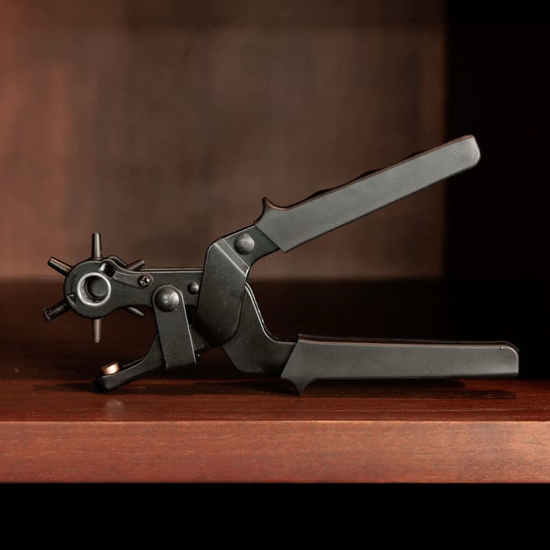 Grooming Deluxe - Poinçon à cuir extra fort noir
