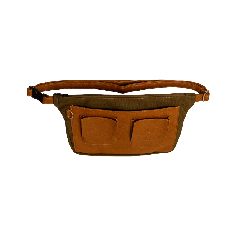 Grooming Deluxe - Sac banane Canvas kaki | - Ohlala
