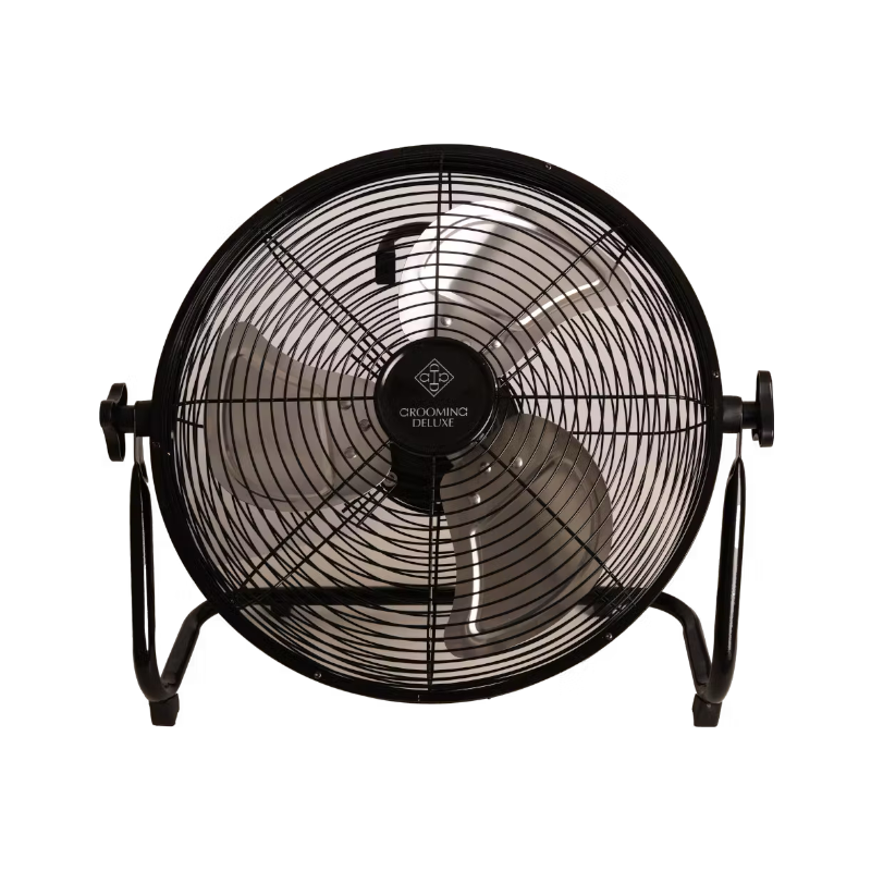 Grooming Deluxe - Ventilateur sans fil noir | - Ohlala