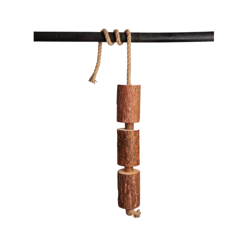 Grooming Deluxe - Relaxing wooden toy for horse Nature 