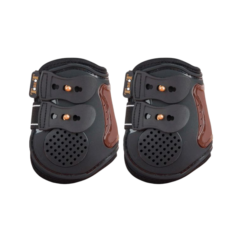 TdeT - Proteck' Compet fetlock guards black/brown