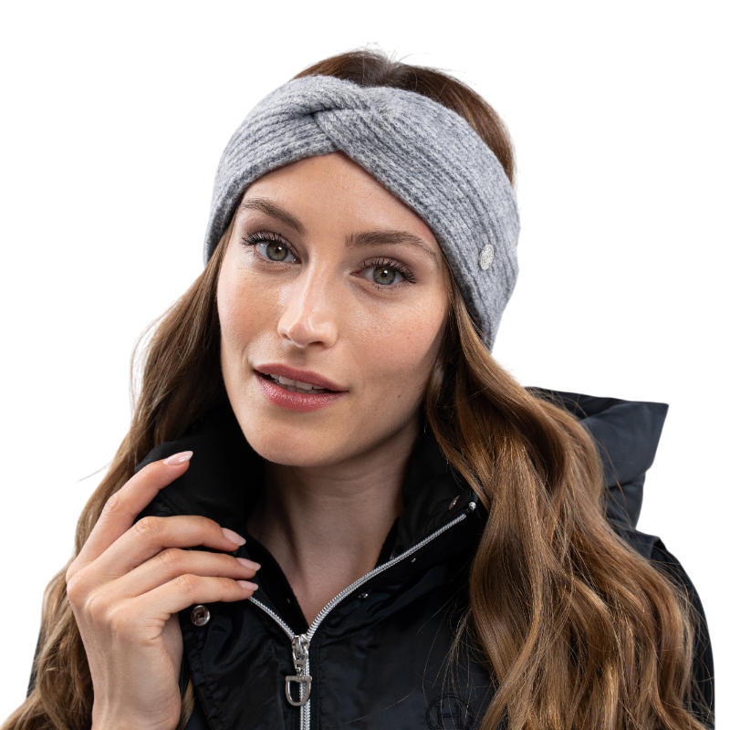 Harcour - Women's headband Ali gray mottled 
