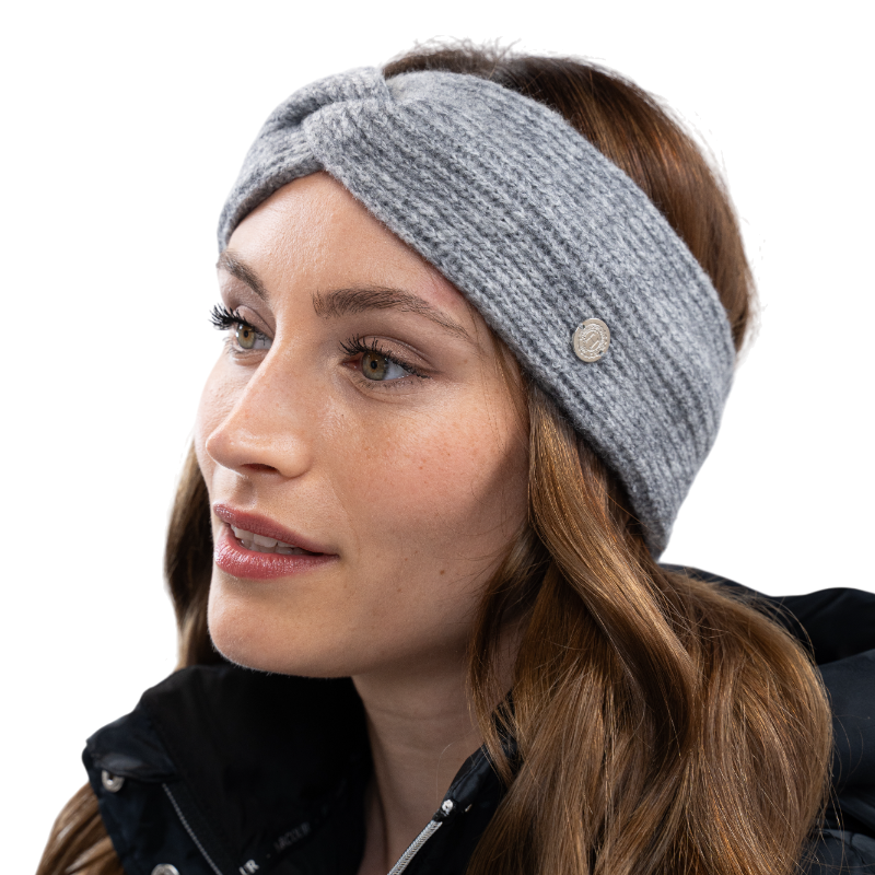 Harcour - Women's headband Ali gray mottled 