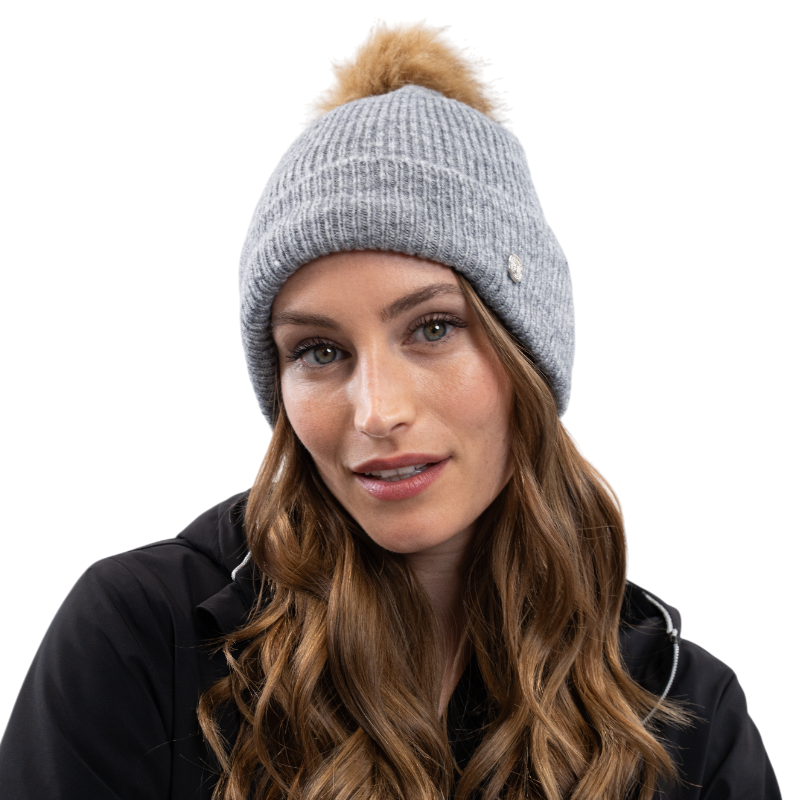 Harcour - Women's hat Anto gray marl 