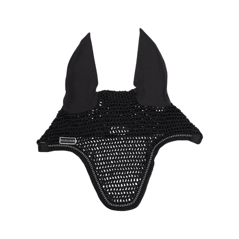 Harcour - Black Aska horse bonnet 
