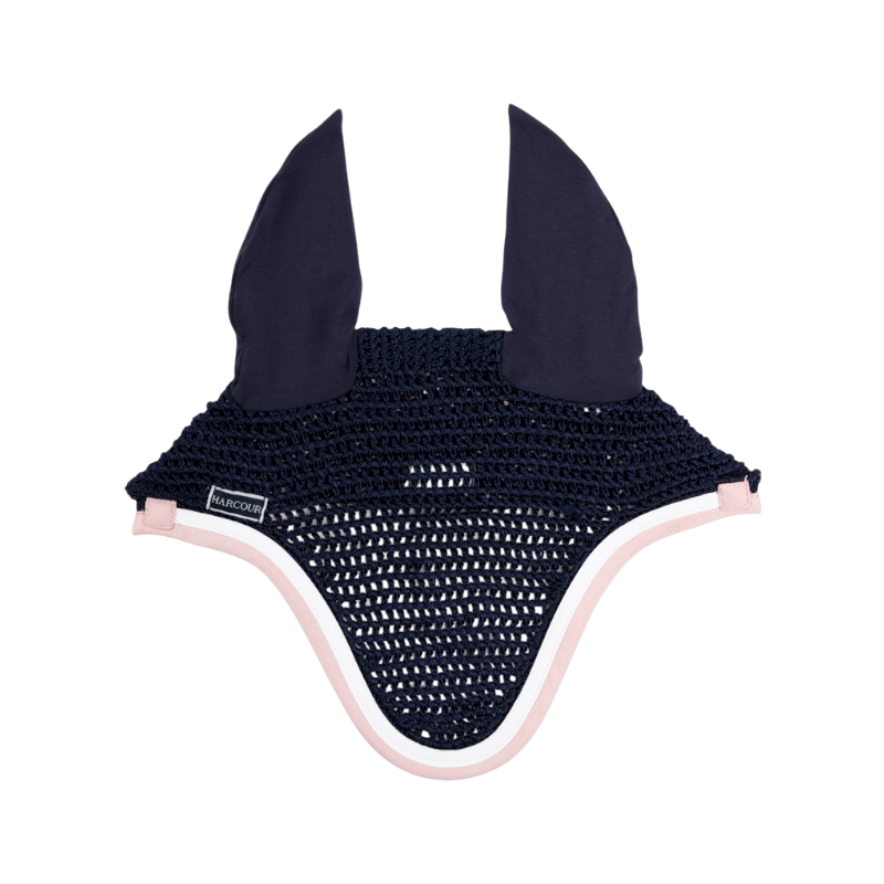 Harcour - Feeby marine/pink horse bonnet 