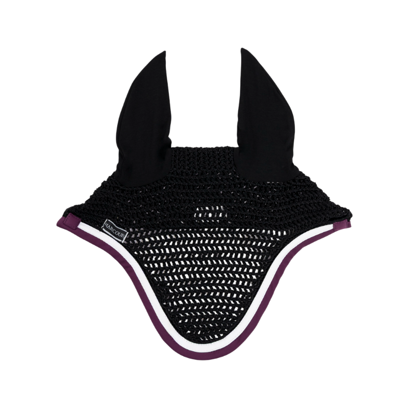 Harcour - Black/fig hat for horses Feeby 