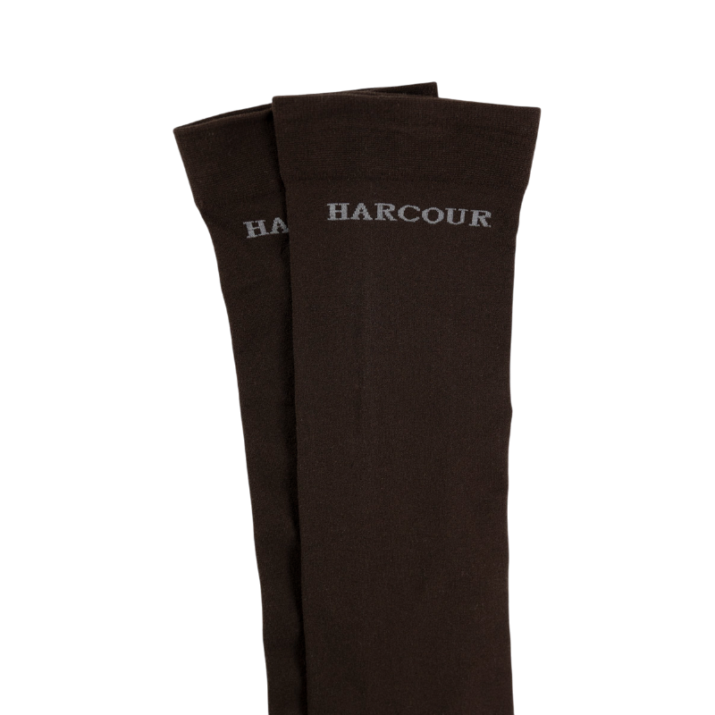 Harcour - Unisex riding socks Vaya cocoa (x2) 