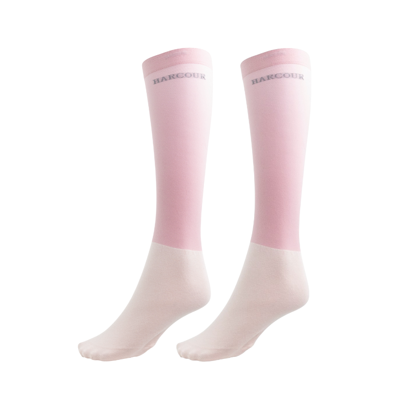 Harcour - Unisex riding socks Vaya peony (x2) 