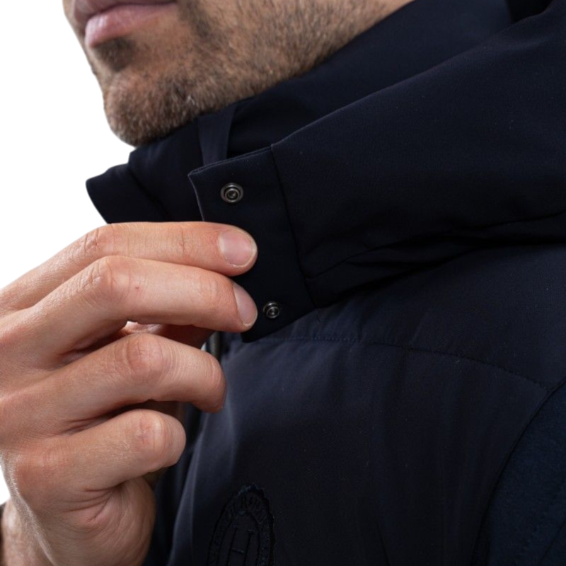Harcour - Men's sleeveless down jacket Aubin navy 