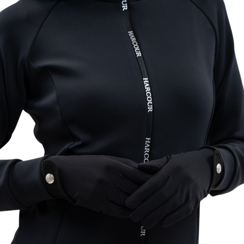 Harcour - Unisex riding gloves Andy black 