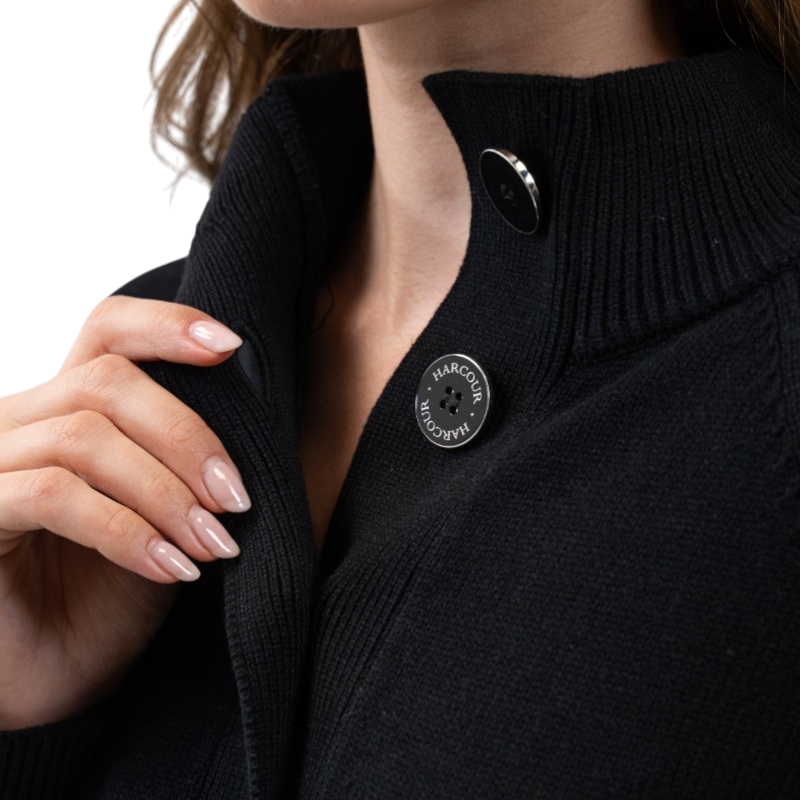 Harcour - Damescol pull Alice zwart 