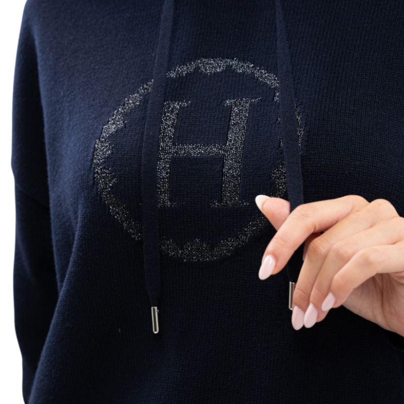 Harcour - Women's knitted sweater Aurelia navy 